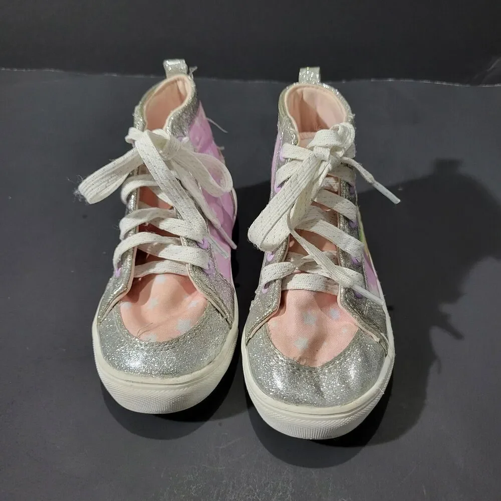 Star Wars Grogu High Top Sneakers Little Girls Size 11